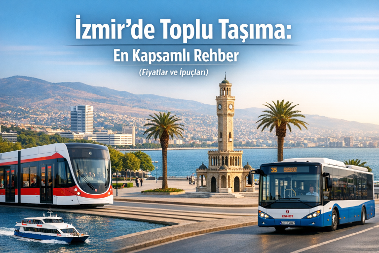 İzmir'de Toplu Taşıma: En Kapsamlı Rehber (Fiyatlar ve İpuçları)