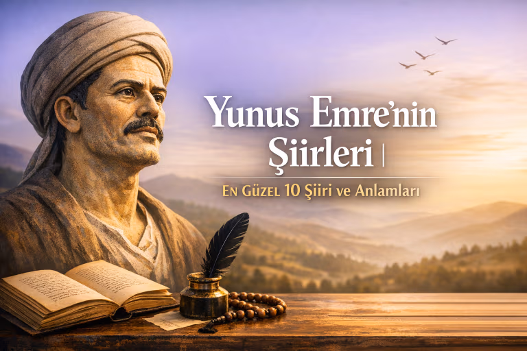 Yunus Emre'nin Şiirleri | En Güzel 10 Şiiri ve Anlamları