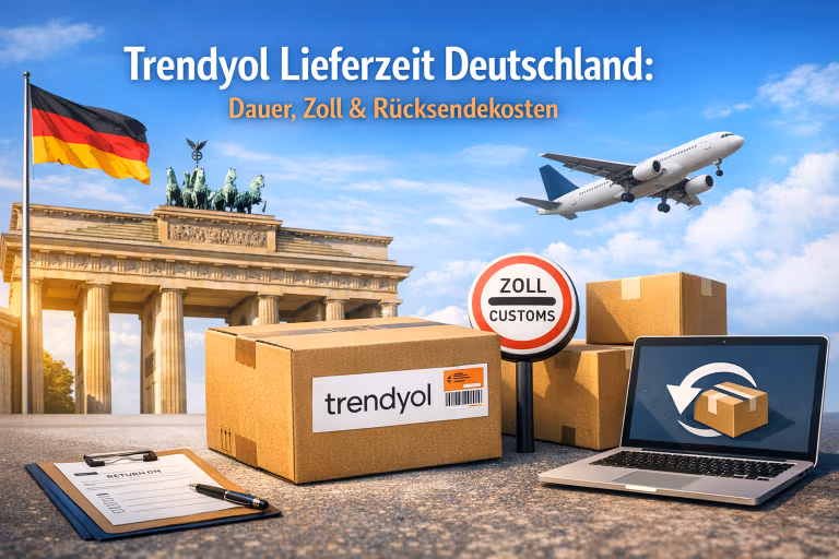 Trendyol Lieferzeit Deutschland: Dauer, Zoll & Rücksendekosten