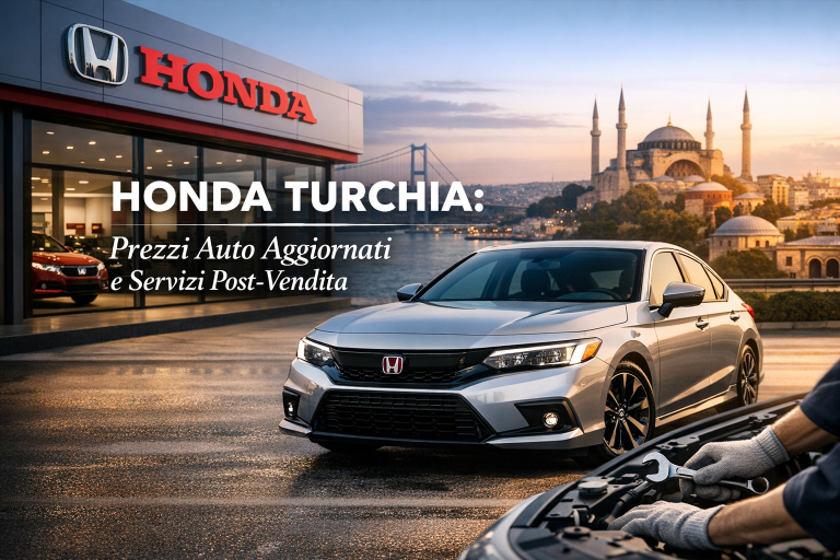 Honda Turchia: Prezzi Auto Aggiornati e Servizi Post-Vendita