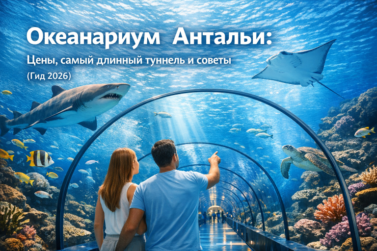Океанариум Антальи: Цены, самый длинный туннель и советы (Гид 2026)