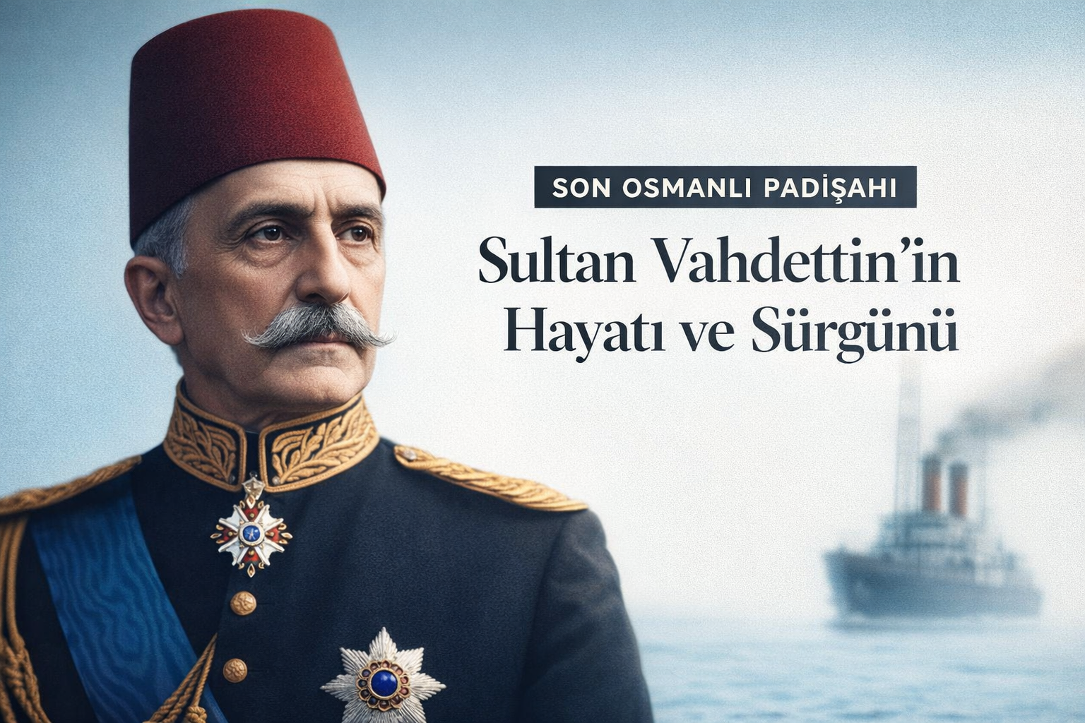 Son Osmanlı Padişahı Sultan Vahdettin’in Hayatı ve Sürgünü