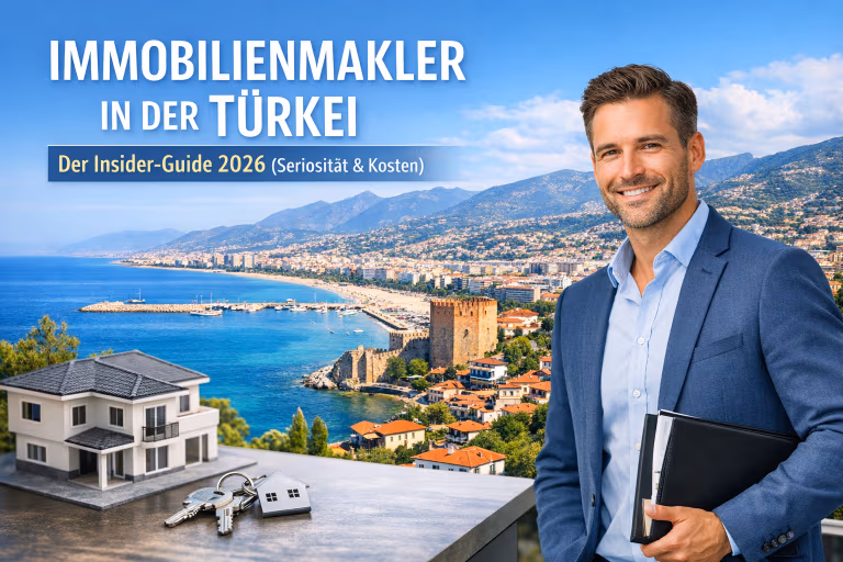 Immobilienmakler in der Türkei: Der Insider-Guide 2026 (Seriosität & Kosten)