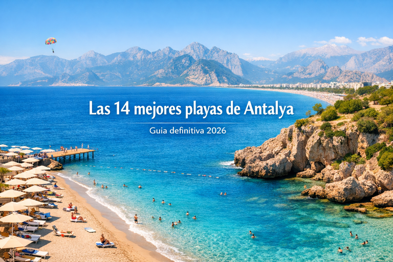 Las 14 mejores playas de Antalya: Guía definitiva 2026