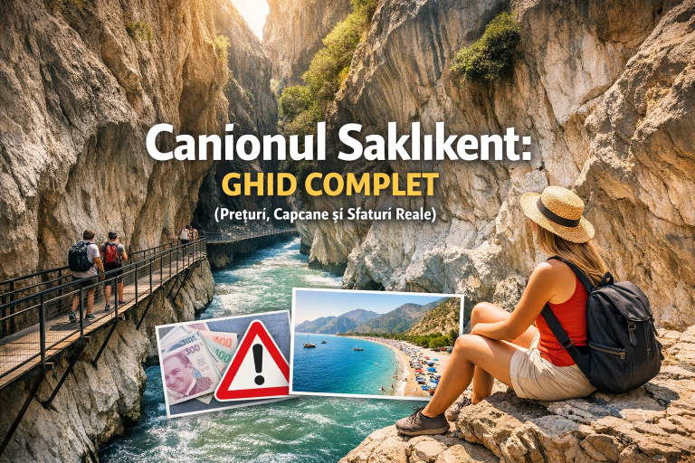 Canionul Saklıkent: Ghid Complet (Prețuri, Capcane și Sfaturi Reale)