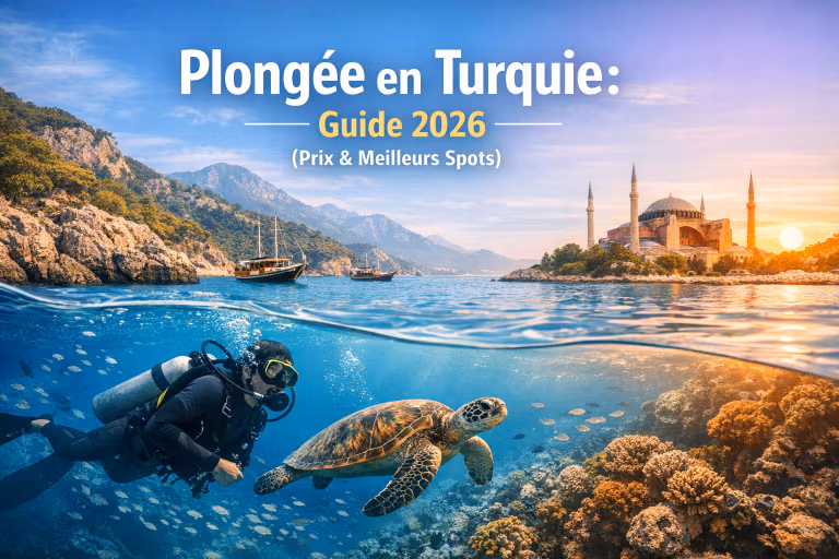 Plongée en Turquie: Guide 2026 (Prix & Meilleurs Spots)