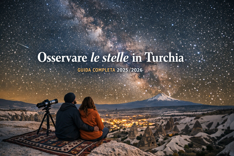 Osservare le stelle in Turchia: Guida Completa 2026/2026