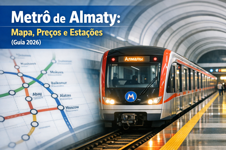 Metrô de Almaty: Mapa, Preços e Estações (Guia 2026)