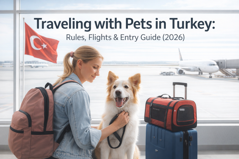 Traveling with Pets in Turkey: Rules, Flights & Entry Guide (2026)