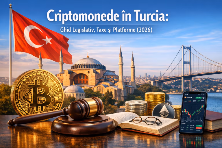 Criptomonede în Turcia: Ghid Legislativ, Taxe și Platforme (2026)
