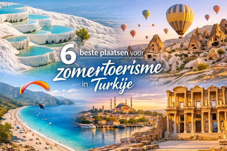 6 beste plaatsen voor zomertoerisme in Turkije