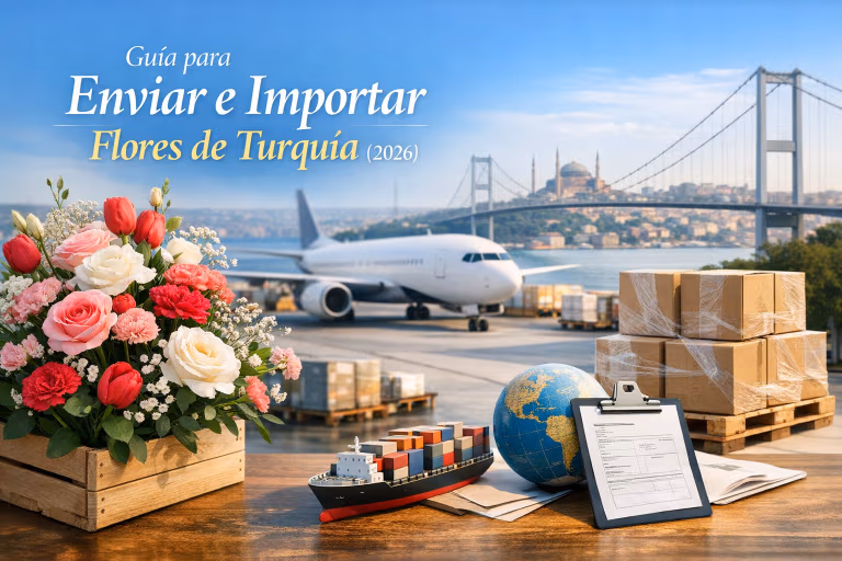 Guía para Enviar e Importar Flores de Turquía (2026)