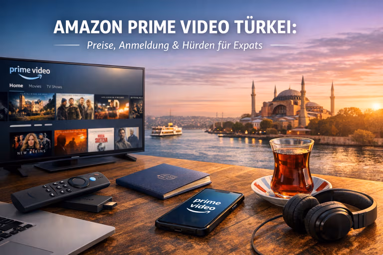 Amazon Prime Video Türkei: Preise, Anmeldung & Hürden für Expats
