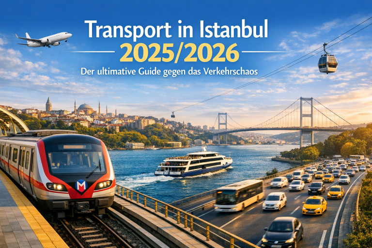 Transport in Istanbul 2026/2026: Der ultimative Guide gegen das Verkehrschaos