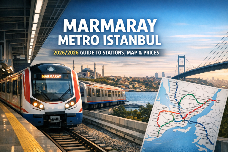 Marmaray Metro Istanbul: 2026/2026 Guide to Stations, Map & Prices