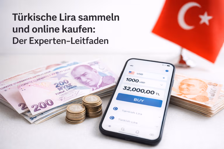 Türkische Lira sammeln und online kaufen: Der Experten-Leitfaden