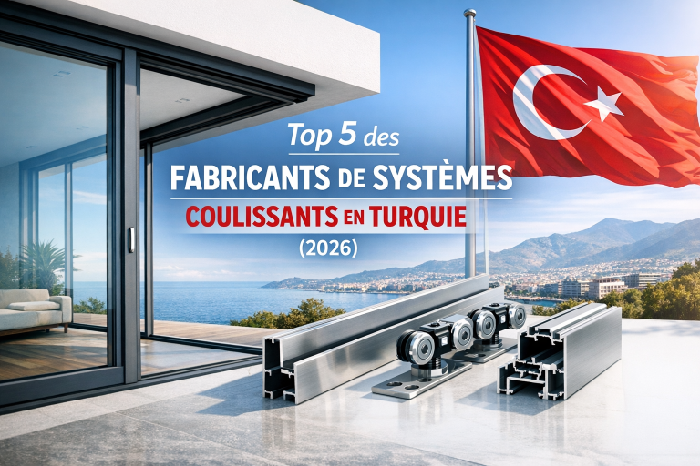 Top 5 des Fabricants de Systèmes Coulissants en Turquie (2026)
