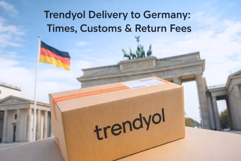 Trendyol Delivery to Germany: Times, Customs & Return Fees