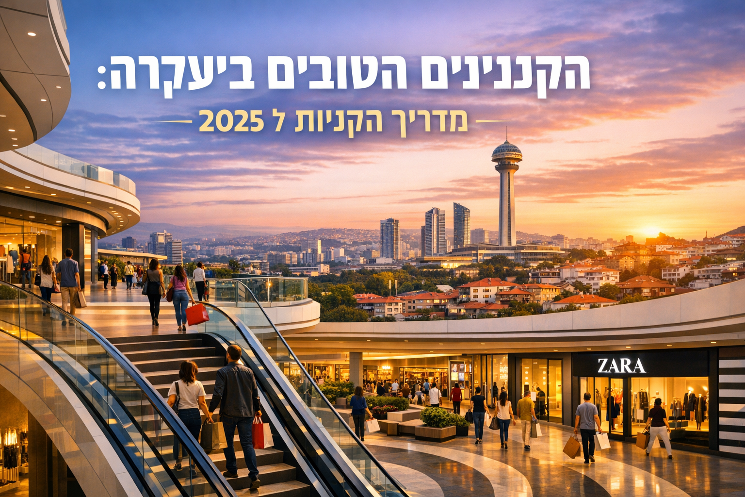 הקניונים הטובים ביותר באנקרה: מדריך הקניות המלא ל-2025