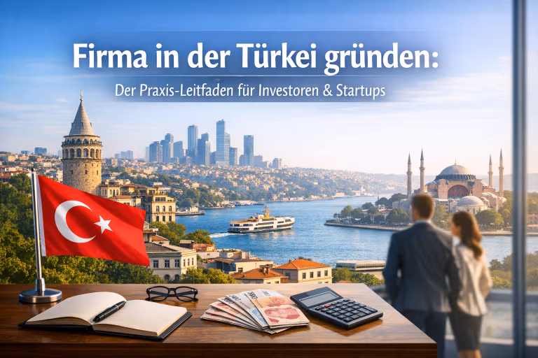 Firma in der Türkei gründen: Der Praxis-Leitfaden für Investoren & Startups