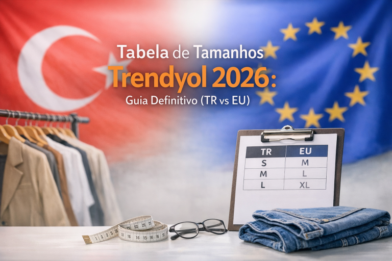 Tabela de Tamanhos Trendyol 2026: Guia Definitivo (TR vs EU)