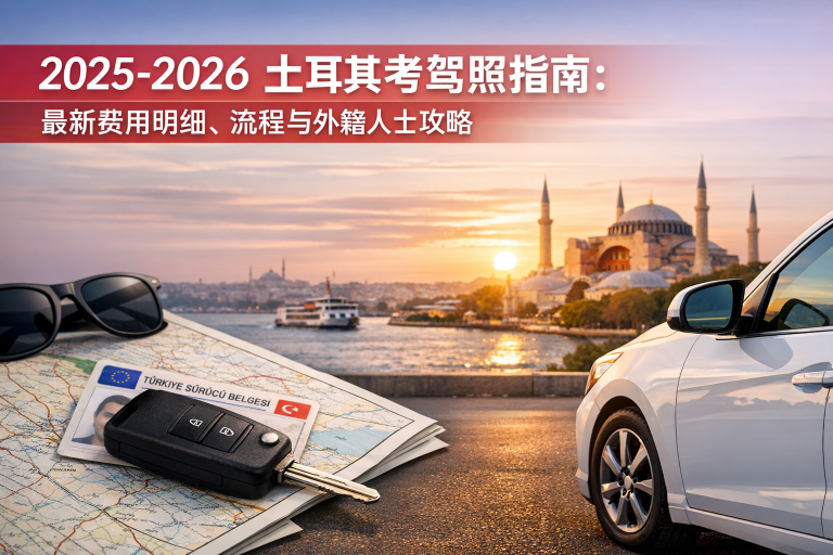 2026-2026 土耳其考驾照指南:最新费用明细、流程与外籍人士攻略