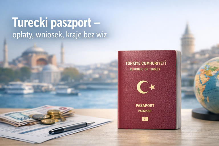Turecki paszport – opłaty, wniosek, kraje bez wiz