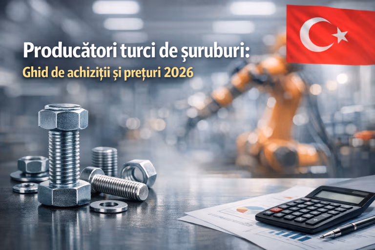 Producători turci de șuruburi: Ghid de achiziții și prețuri 2026