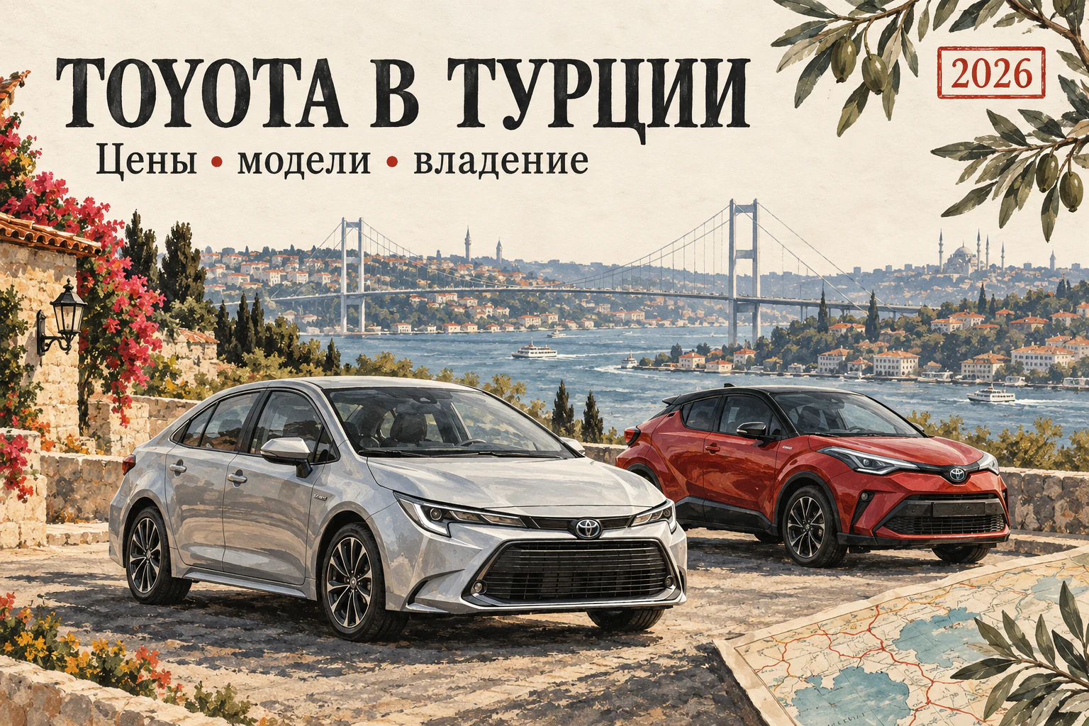 Toyota в Турции: цены, модели и расходы на владение