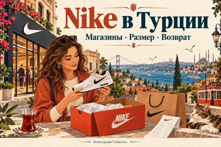 Иллюстрированный гид по покупке Nike в Турции: магазин, кроссовки и чек