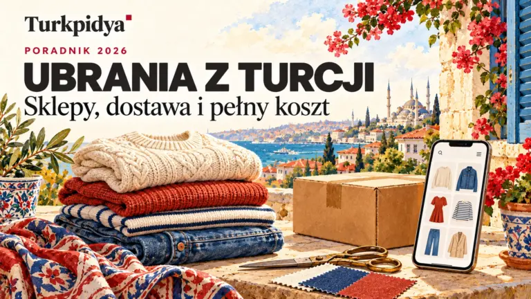 Ilustrowany poradnik Turkpidya: Ubrania z Turcji, sklepy, dostawa i pełny koszt