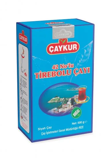 Ilustraci&oacute;n: foto del envase de &Ccedil;aykur 42 Nolu Tirebolu