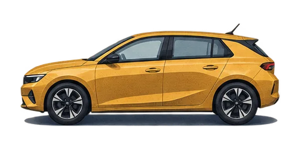 Иллюстрация: Opel Astra текущего поколения, вид сбоку
