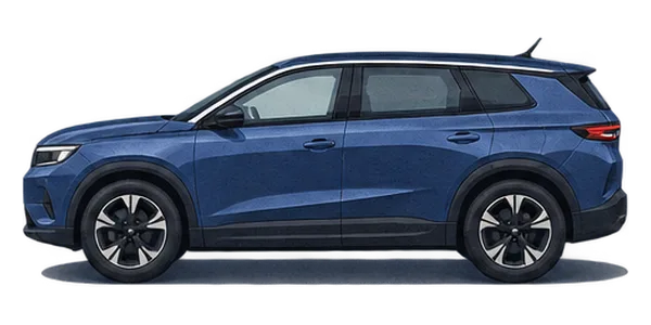 Иллюстрация: Opel Grandland текущего поколения, вид сбоку
