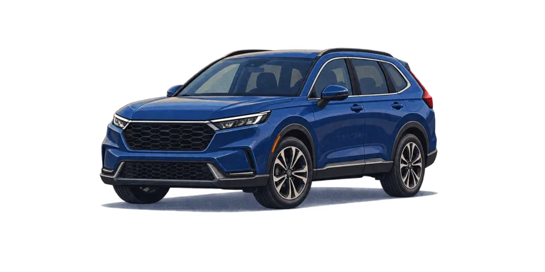 رسم توضيحي: صورة مفرّغة لسيارة Honda CR-V الرياضية متعددة الاستخدامات
