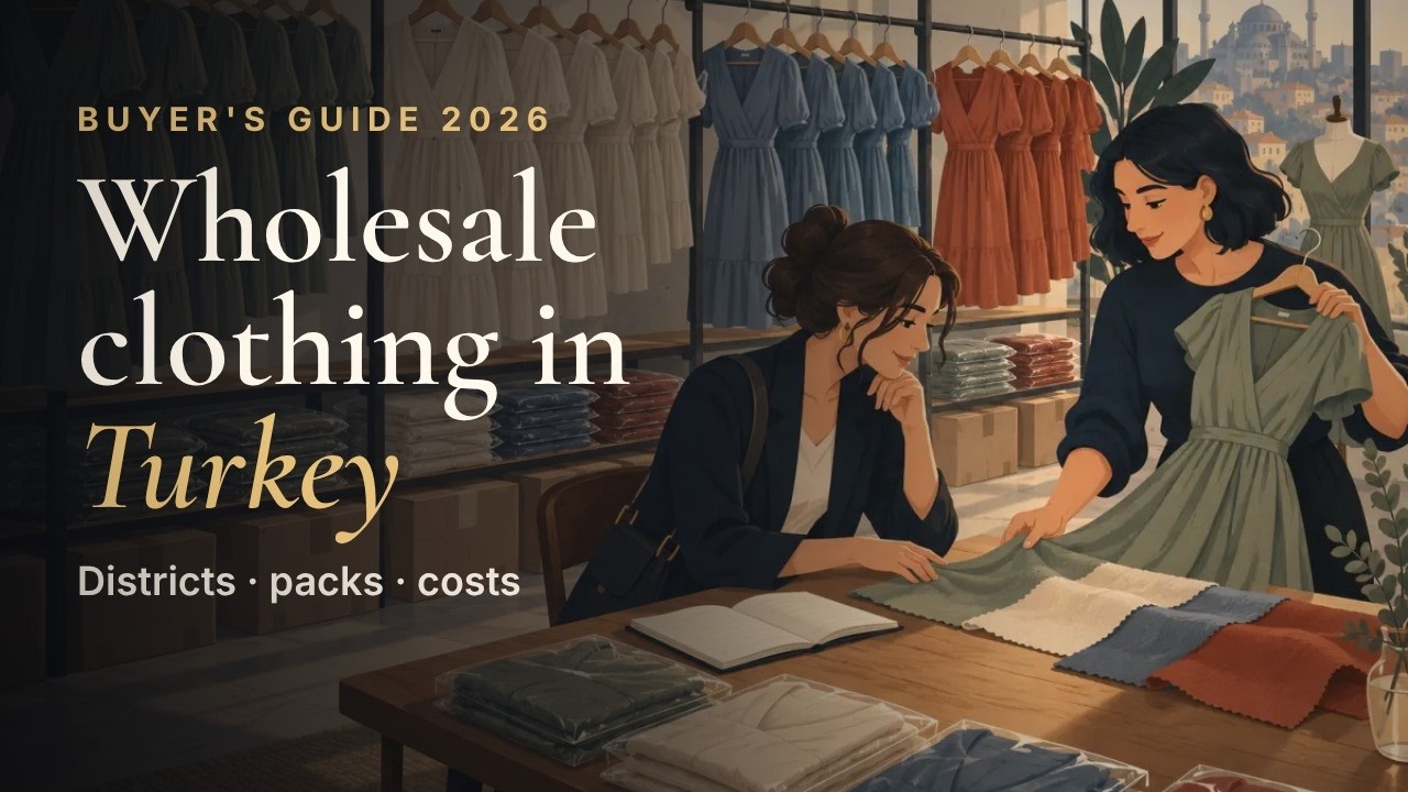 Wholesale Clothing in Turkey: Where to Buy, Packs and Costs (2026)
