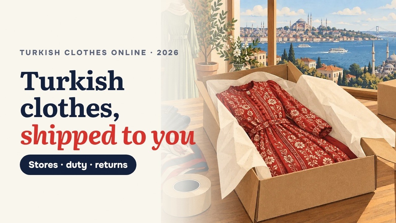 Turkish Clothes Online: Which Stores Ship Abroad (2026)